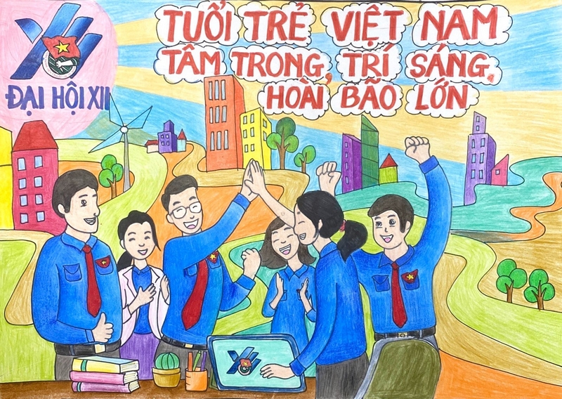 Tác Phẩm Đạt Giải Cao Cuộc Thi Vẽ Tranh