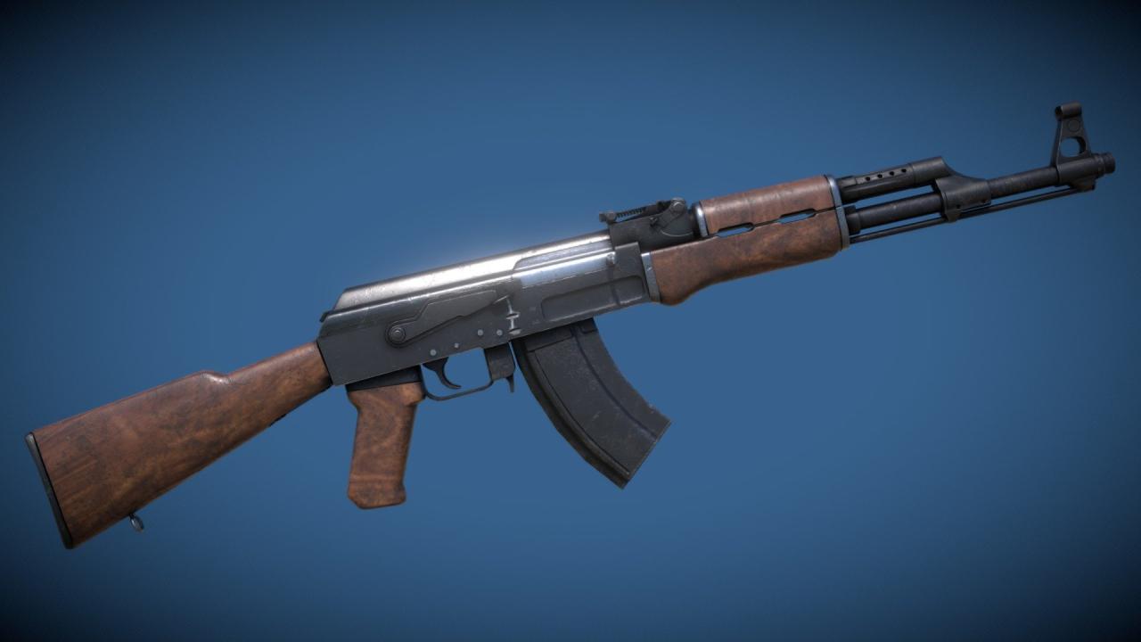 Ak47 Type 3 - 3D Model By Samtrav (@Samueltrav) [2Cb3D60]