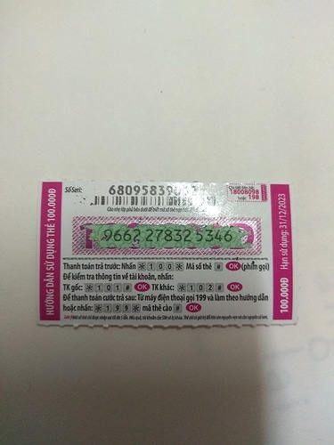 Card Viettel 100K Miễn Phí 2023 ❤️ 75+ Thẻ Vt Chưa Cào