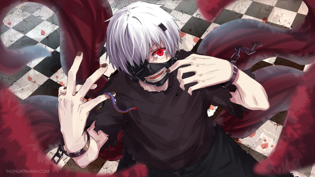 Hình Ảnh Tokyo Ghoul Đẹp Nhất - Ngạ Quỷ Cool Ngầu Tokyo