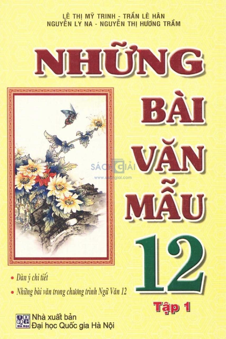 Những Bài Văn Mẫu 12 - Tập 1 - Đọc Sách Miễn Phí