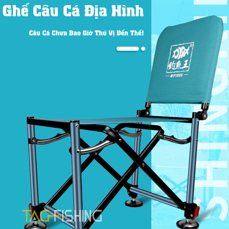 Ghế Địa Hình Vua Câu Cao Cấp Đồ Câu Khánh Râu | Cần Câu, Máy Câu, Phụ Kiện  Câu Cá Chính Hãng