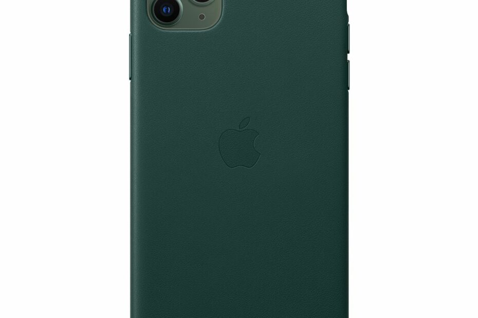 Leather Case Iphone 11 Pro/ Pro Max Forest Green Replica