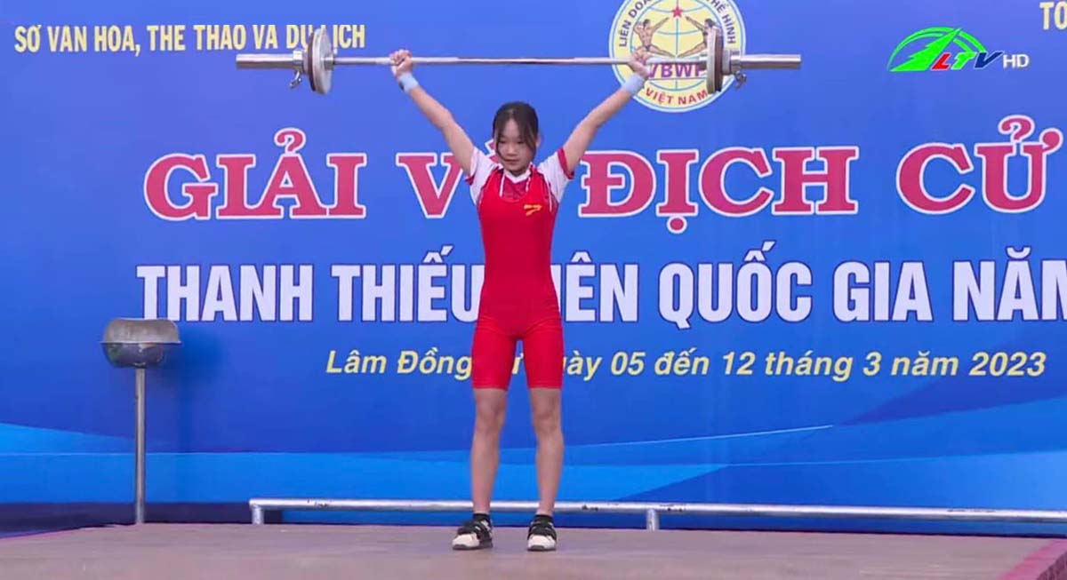 Cử Tạ Hòa Bình Giành 3 Huy Chương Vàng Tại Giải Vô Địch Cử Tạ Thanh, Thiếu  Niên Quốc Gia