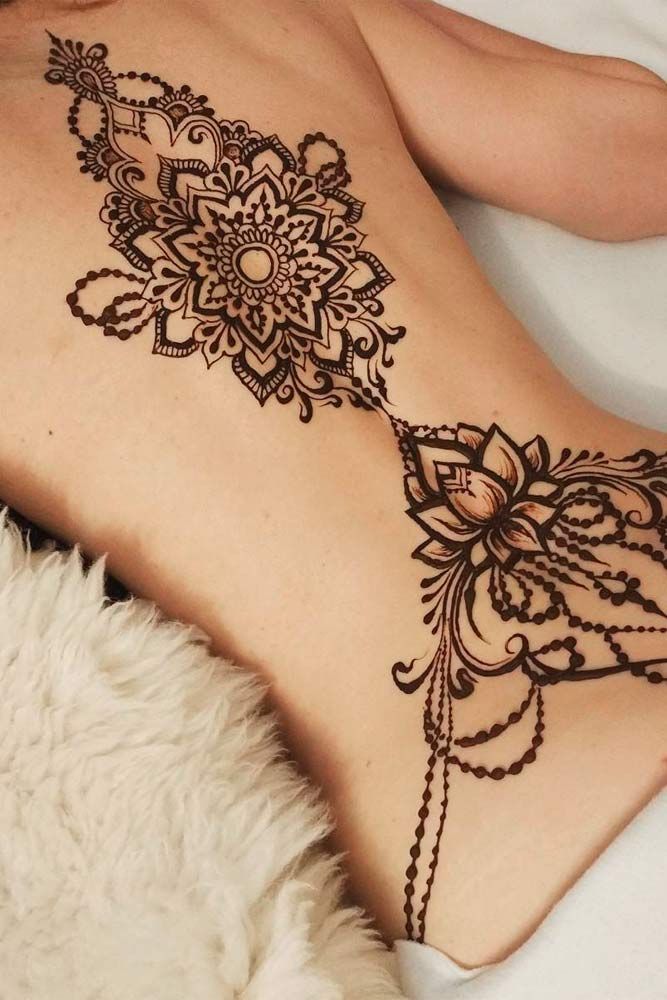 70 Henna Tattoo Designs: Beautify Your Skin With The Real Art | Back Henna, Henna  Tattoo Designs, Henna Body Art