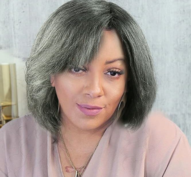 Amazon.Com : Maroochin Grey Human Hair Straight Bob No Lace Wigs For Old  Lady Salt And Pepper Wigs For Women180% Density (10 Inch, Grey) : Beauty &  Personal Care