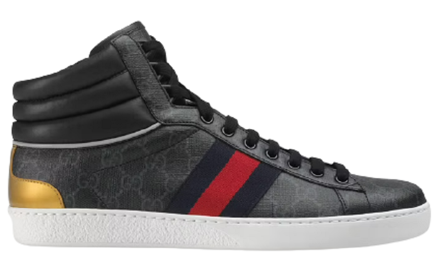 Giày Gucci Men'S Ace Gg High-Top Sneaker 555197-92T20-1140