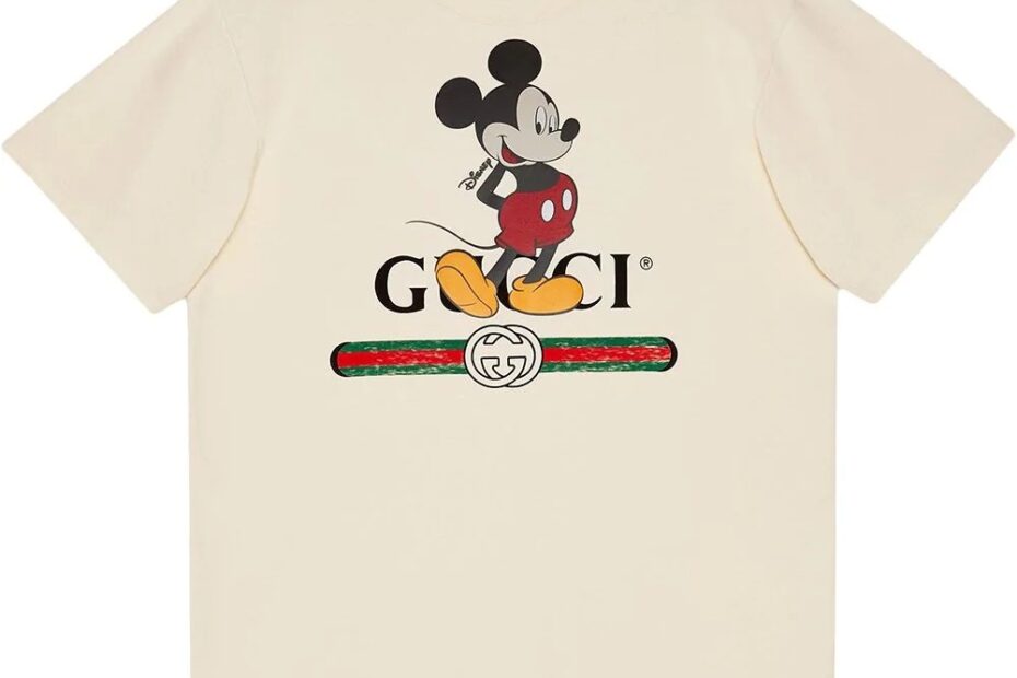 Gucci X Disney Oversize T-Shirt | Duyet Fashion