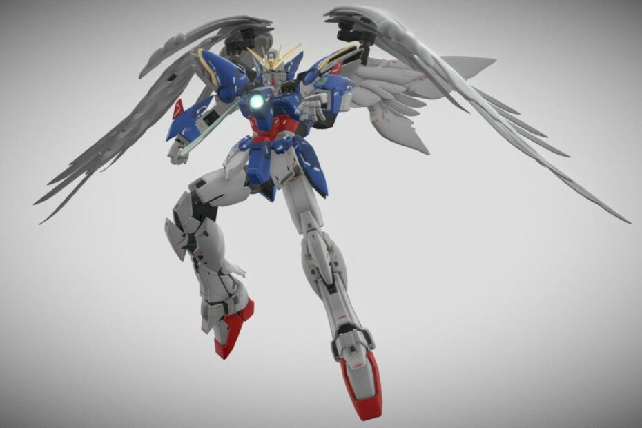 Ew Wing Gundam Zero - 3D Model By Fcgplace (@Fcgplace) [74C6504]