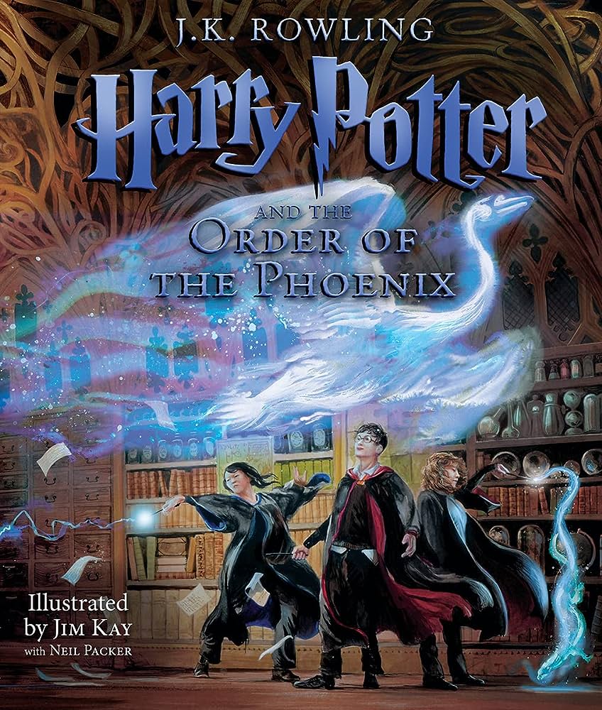 Harry Potter And The Order Of The Phoenix: The Illustrated Edition (Harry  Potter, Book 5): Rowling, J. K., Kay, Mr. Jim, Packer, Neil: 9780545791434:  Amazon.Com: Books