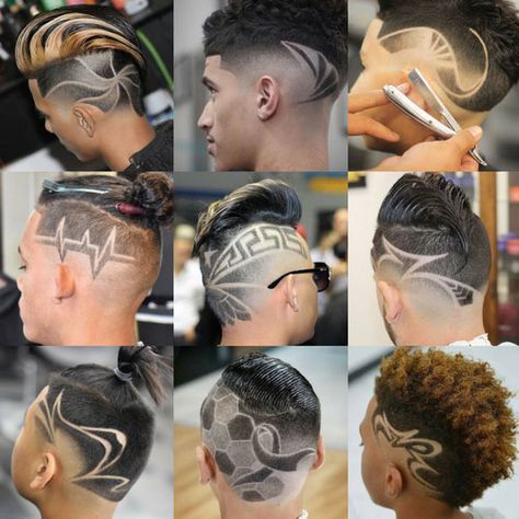 37 Cool Haircut Designs For Men In 2023 | Haircut Designs, Haircut Designs  For Men, Shaved Hair Designs