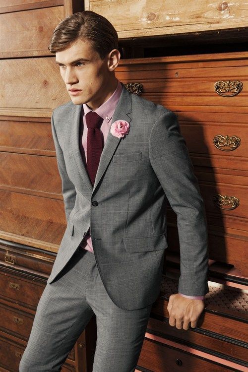 23 Grey Suit And Pink Shirt For Men - Vintagetopia | Camisa Rosa Masculina,  Cinza Homens Terno, Ternos Cinza