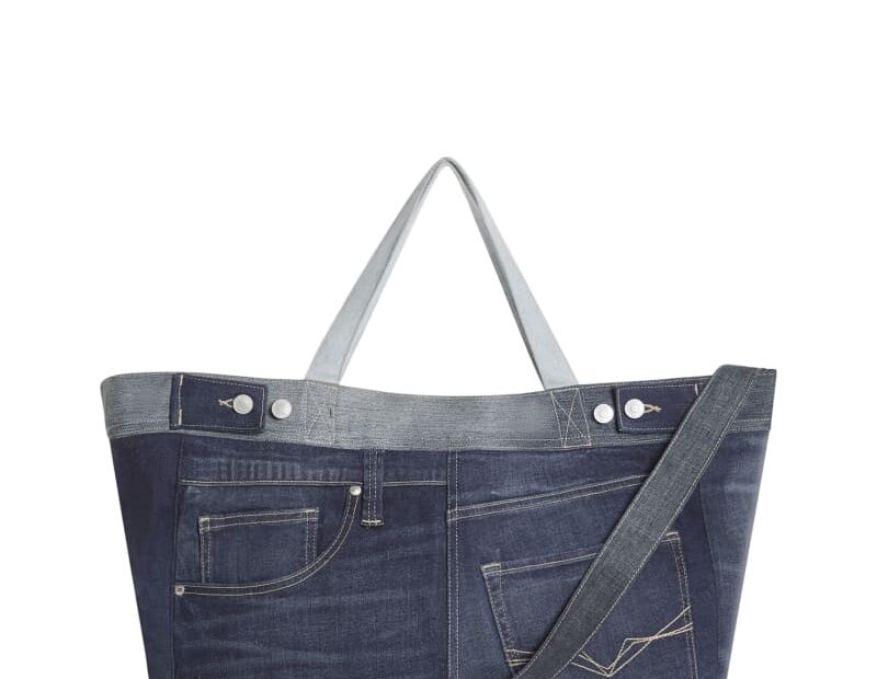 Guess Originals X Homeboy Upcycled Denim Tote Bag | Guess