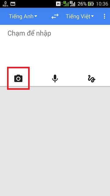 Dùng Camera Của Smartphone Để Dịch Văn Bản Đa Ngôn Ngữ