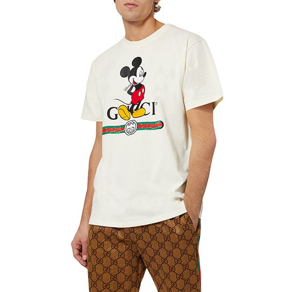 Mua Áo Phông Gucci Mickey Mouse Tshirt Màu Kem - Gucci - Mua Tại Vua Hàng  Hiệu H091095