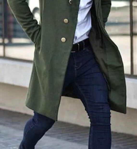 Men Trench Coat Green Wool Winter Coat New Arrival Christmas - Etsy |  Overalls Men Fashion, Mens Fashion Coat, Jackets Men Fashion