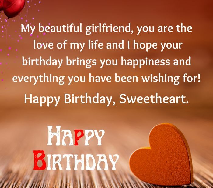 150+ Happy Birthday Wishes For Girlfriend » Kindstatus.Com