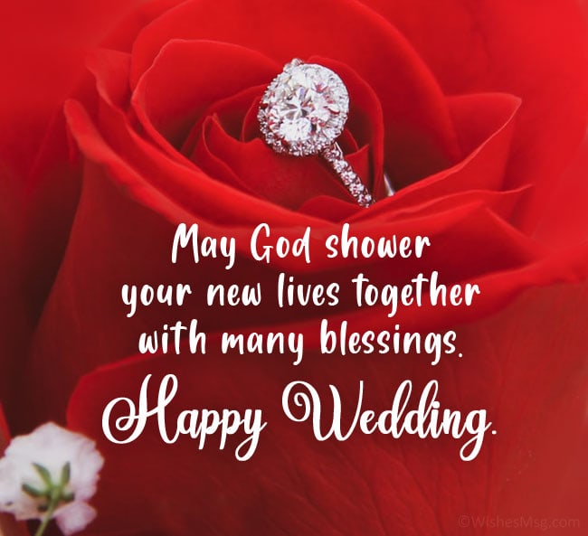 Christian Wedding Wishes, Messages And Verses - Wishesmsg