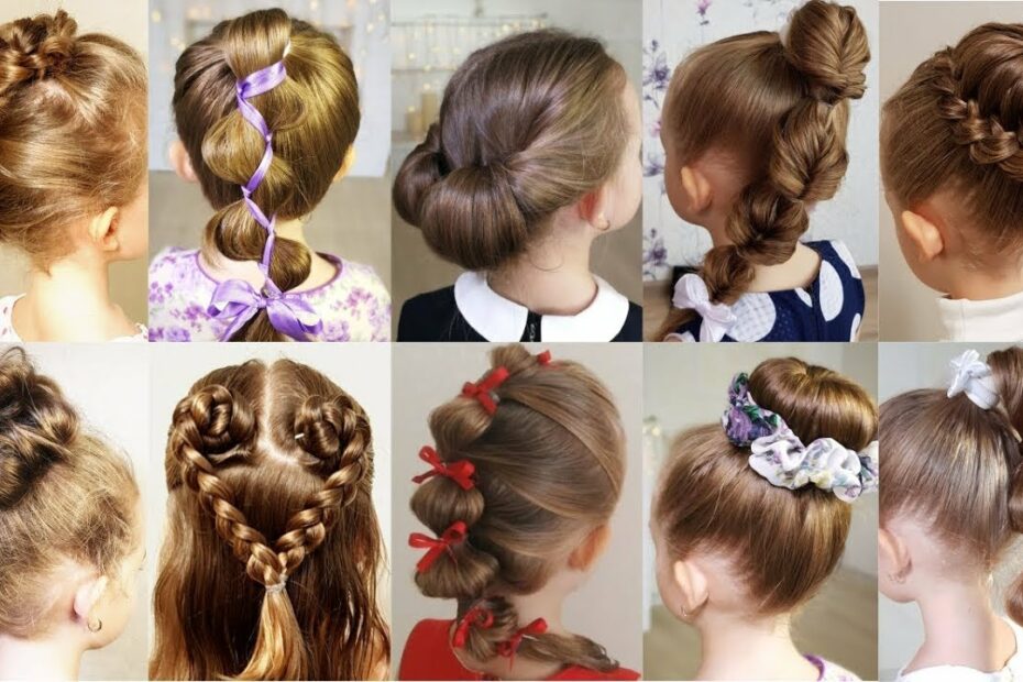 10 Simple Hairstyle For School Girls - Lifestyle Fun