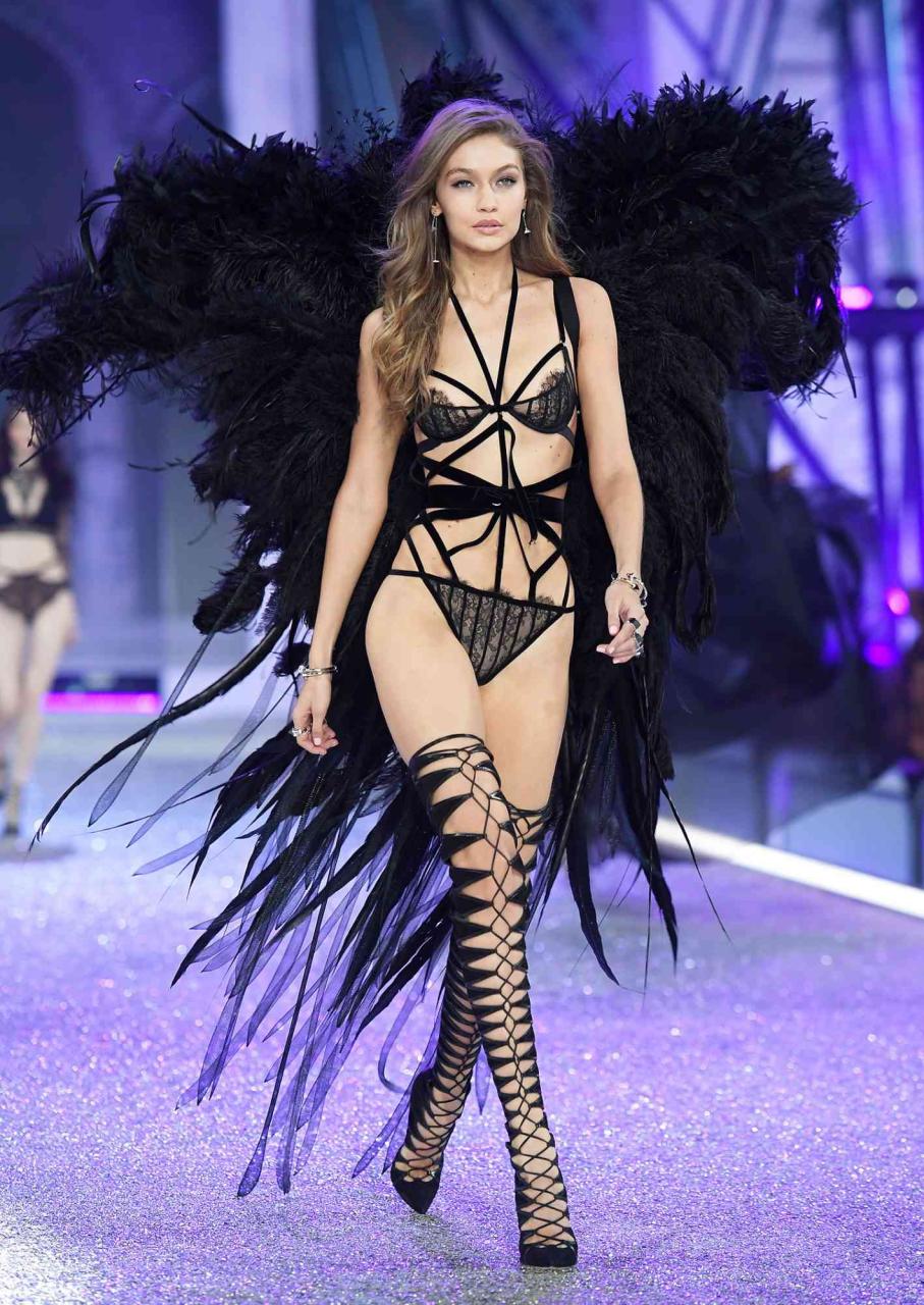 Gigi Hadid Walks Victoria'S Secret Fashion Show 2016