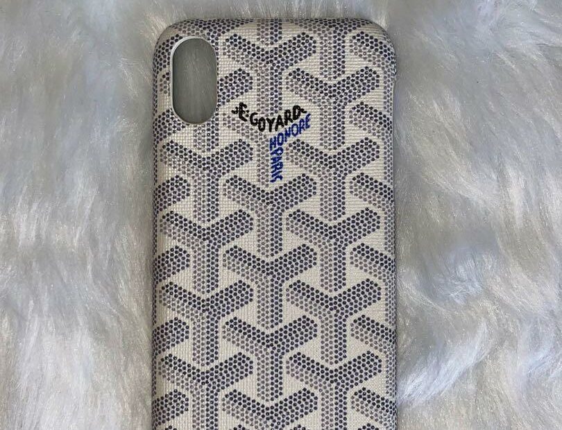 Goyard Iphone X Case, Mobile Phones & Gadgets, Mobile & Gadget Accessories,  Cases & Sleeves On Carousell