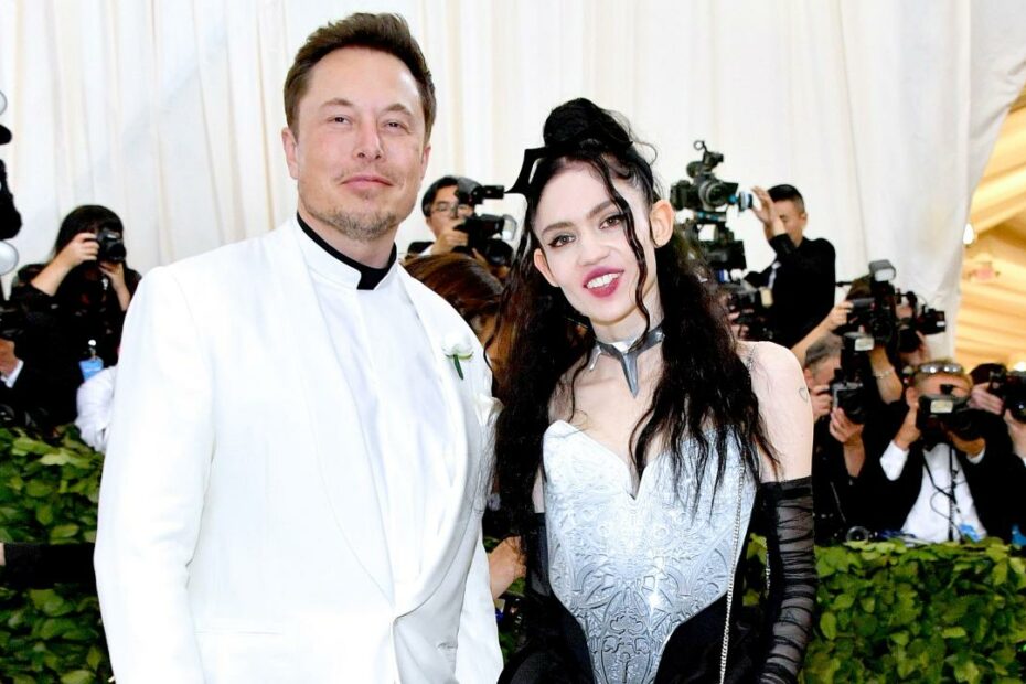 Elon Musk Apparently Designed Grimes' Met Gala Dress | Gq