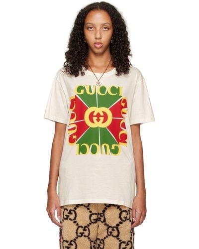 Gucci T-Shirts For Women | Online Sale Up To 75% Off | Lyst