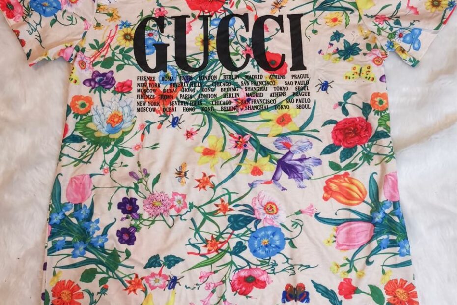 Gucci Floral Shirt, Men'S Fashion, Tops & Sets, Tshirts & Polo Shirts On  Carousell