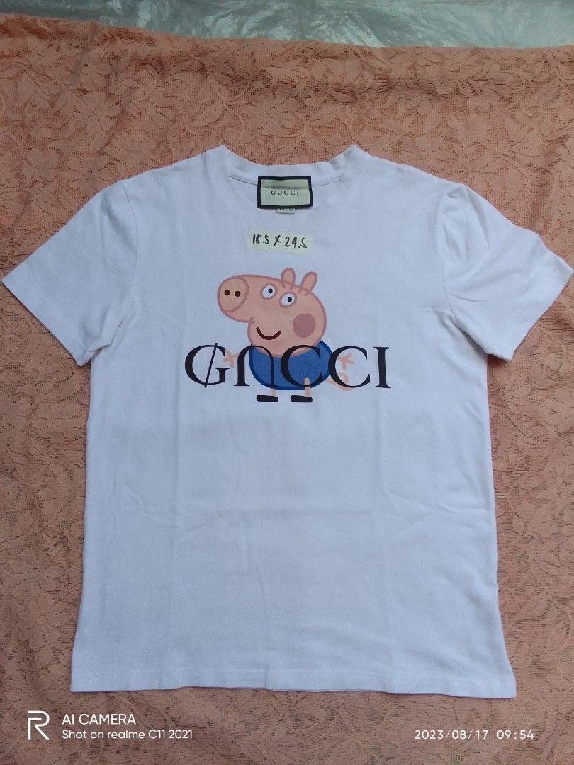 Gucci Peppa Pig, Women'S Fashion, Tops, Blouses On Carousell