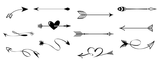 Heart Arrow Images - Free Download On Freepik