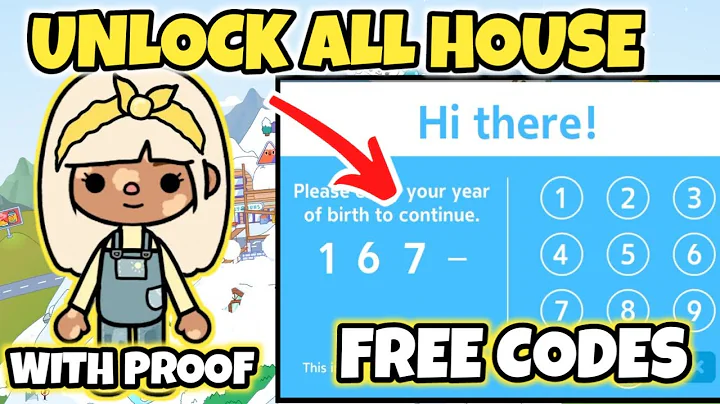 Unlock All House* Toca Life World || Free Code Toca Boca - With Proof.