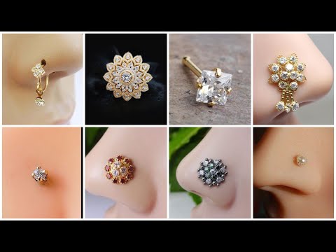 Latest & Newest Popular Gold Nose Pin ||Gold Nose Studs ||Designes 2023 -  Youtube