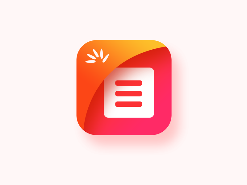 News App Icon By Wenwang Design On Dribbble