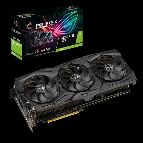 Card Màn Hình Asus Geforce Gtx 1660Ti 6Gb Gddr6 Rog Strix Advance (Rog-Strix -Gtx1660Ti-A6G-Gaming - Gia Long Digital