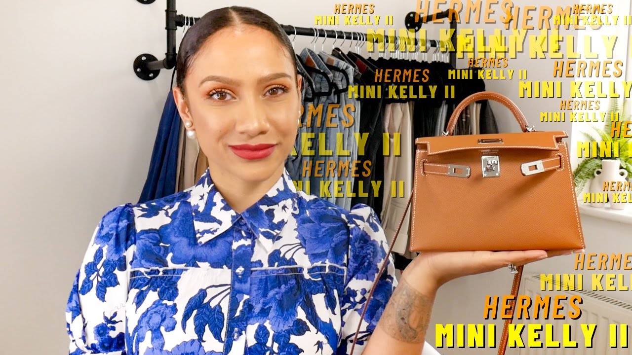 Hermes Mini Kelly Ii Pros & Cons | New Pricing Revealed | What Fits Inside  | Mod Shots | Tiana Peri - Youtube