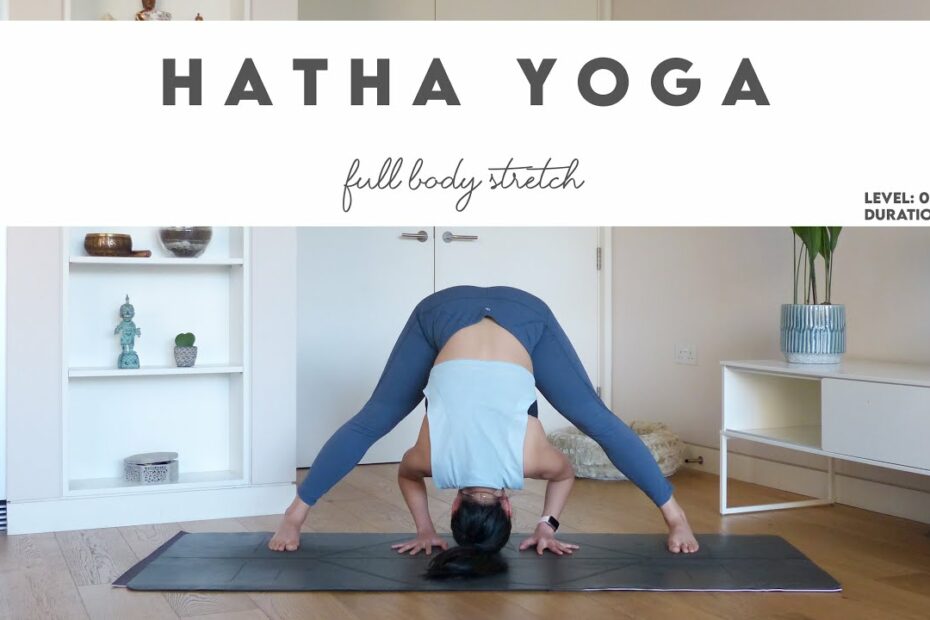 60-Min Beginners Hatha Yoga | Full Body Stretch | Lydia Lim Yoga - Youtube