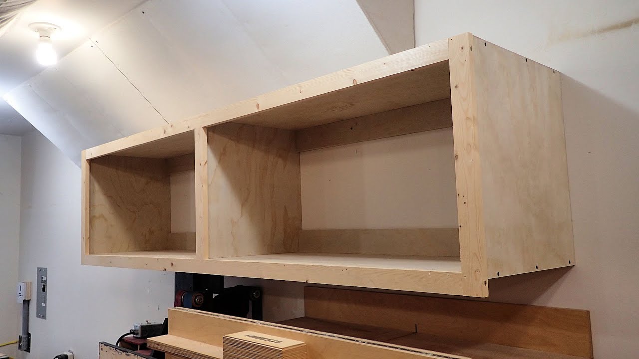 Wall Mounted Storage Cabinet In One Day - Youtube