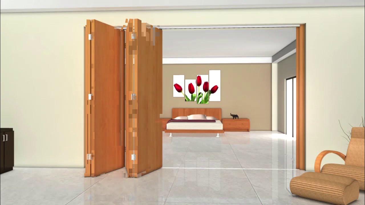 Hafele Fold 50 Eft Sliding Door Fitting - Installation - Youtube