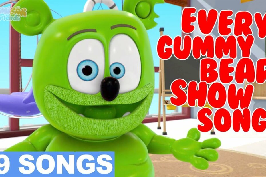 Every Gummy Bear Show Song - Gummibär And Friends - 39 Minute Playlist -  Youtube