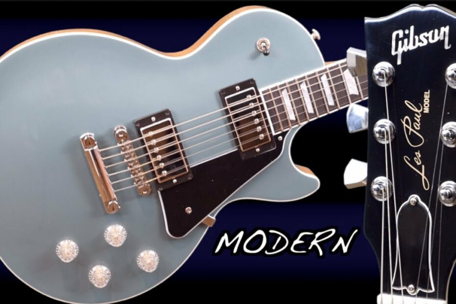 The Highest-End Usa Lp - Worth Buying? | 2019 Gibson Les Paul Modern Faded  Pelham Blue Review + Demo - Youtube