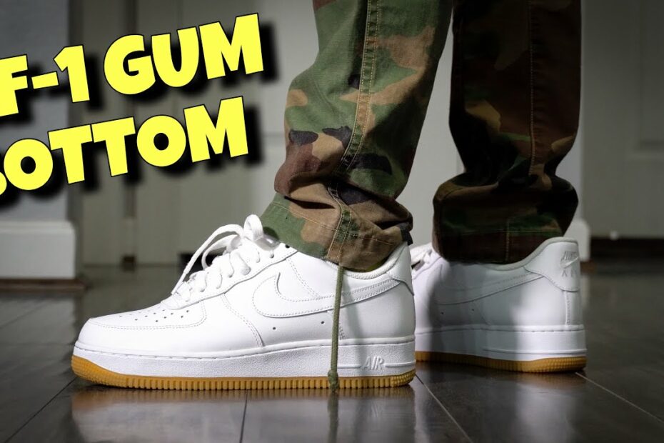 Nike Air Force 1 Low Gum Bottom - Youtube