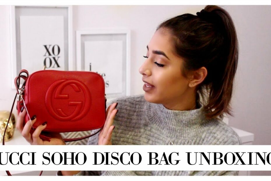 It'S Being Discontinued?! Red Gucci Soho Disco Bag || Eliana Jalali -  Youtube