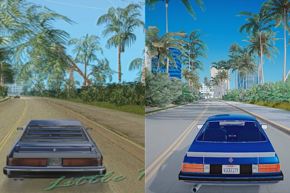 Gta: Vice City 2002 Vs 2020 Remaster - 4K 60Fps Next-Gen Real Life Graphics  Ray-Tracing Gta 5 Pc Mod - Youtube