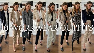 10 Workwear / Office Outfits | H&M Asos Topshop Mango Zara Haul - Youtube