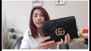 Reviews : Gucci Mini Woc Gg Marmont ไม่สวยจริงหรือ / Gucci Mini Woc -  Youtube