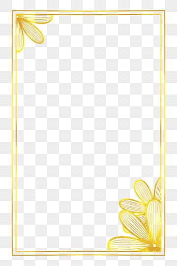 Gold Foil Border Png Transparent Images Free Download | Vector Files |  Pngtree