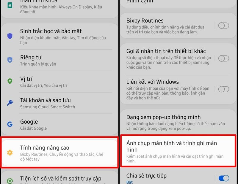 Cách Quay Màn Hình Samsung 2023 Không Cần Cài Thêm App Thứ 3 Đơn Giản