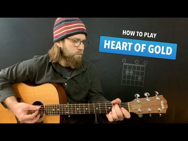 🎸 Heart Of Gold • Guitar Lesson W/ Intro Tab & Chords (Neil Young) -  Youtube