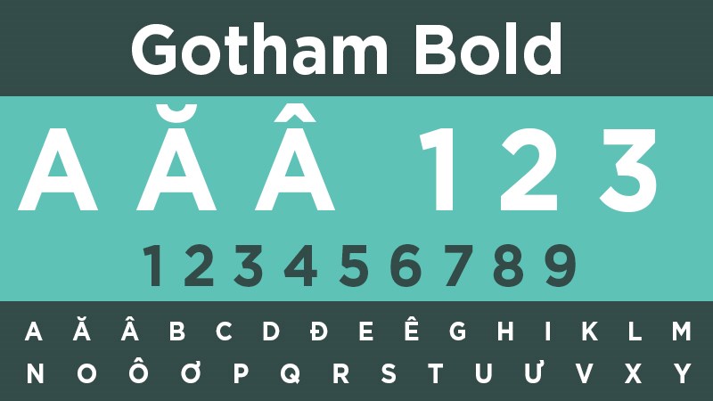 Tải Font Gotham Việt Hóa Miễn Phí: Trọn Bộ Font Gotham Đẹp