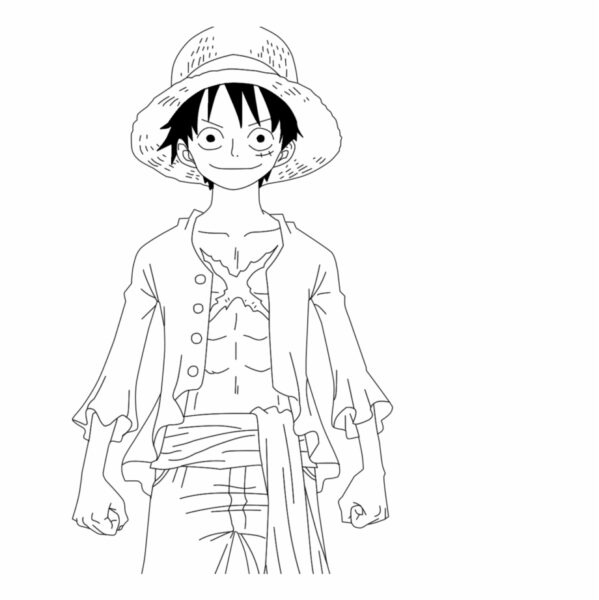 40+ Tranh Tô Màu One Piece Ngầu Nhất Cho Bé Tập Tô